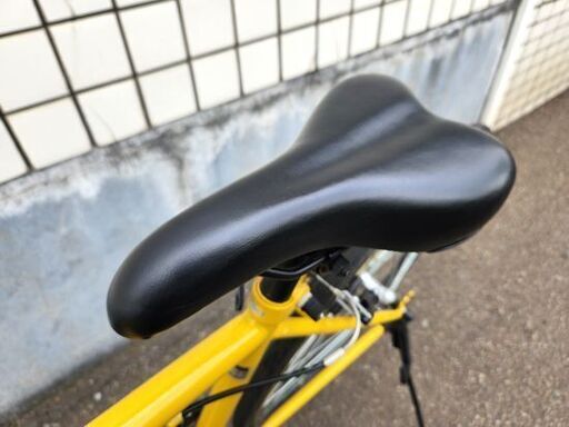 caprice クロスバイク 700×28C 6段切替 イエロー 自転車 ライト付き カプリース 札幌 北20条店