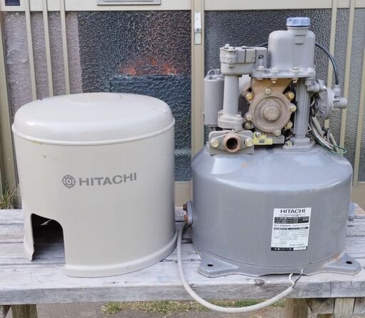 【ジャンク】HITACHI　日立　浅井戸用自動ポンプ WT-P125H