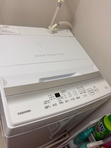 【中古】TOSHIBA 洗濯機 5kg TOSHIBA 洗濯機 5kg 2023年製 (j) かしわ台の生活家電《洗濯機》の中古