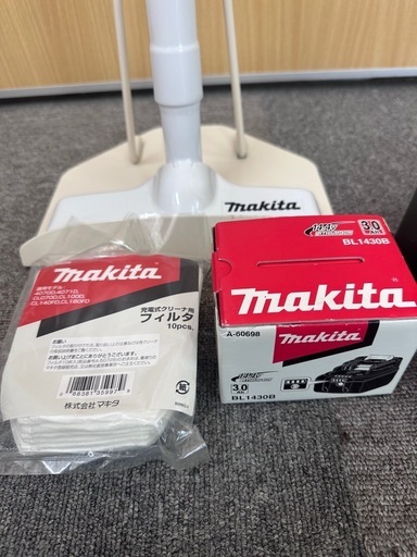 マキタ CL181FD バッテリー 充電器  フィルター  スタンド