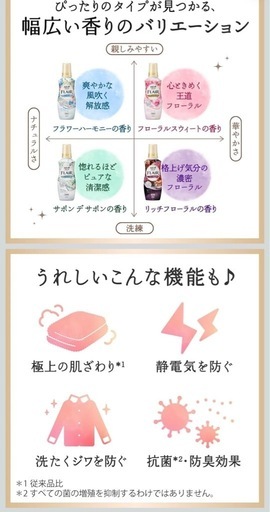 「製造終了品」新品リッチフローラル大容量柔軟剤2500ml×6