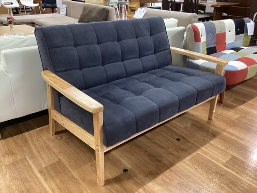 二人掛けソファ【町田市再生家具】260809