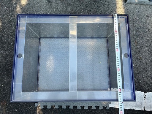 引取限定 アクリル水槽①60×40×45