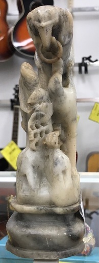 フォロワー限定割引有★【ジャングルジャングル岸和田店】彫刻置物 象と鶴　南大阪 岸和田市 貝塚市 泉佐野市 和泉市 忠岡町 熊取町