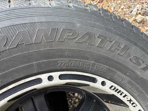ジムニー用 ダートXC 139.7 5h オフセット不明 (mmmi) 中央弘前の 