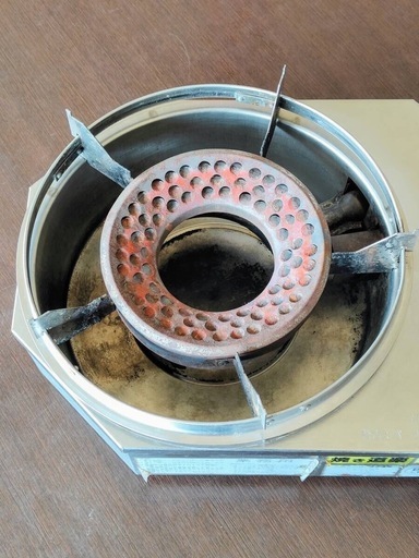 在庫10台以上 建厨 焼き道楽 KSR-NK 卓上焼物コンロ LPガス用