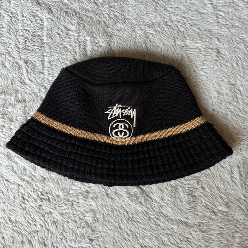 美品】【Stussy】SS Link ニットバケットハット (Me) 今津の小物《帽子