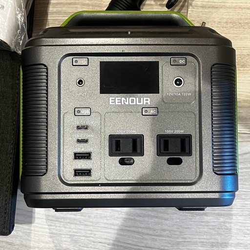 【未使用保管品】EENOUR ポータブル電源 ケース付き 動作未確認