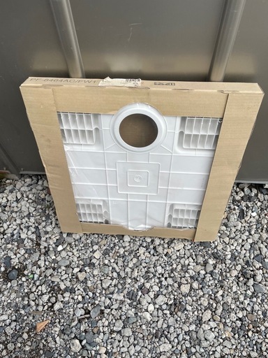 【新品未使用】洗面ボウル 手洗い器 樹脂製 PF-6464AC/FW1