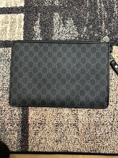 希少 Gucci GGスプリーム ナイトクーリエ クラッチバッグ