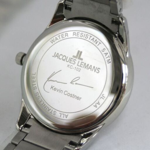 アクセサリー 長期保管品 JACQUES LEMANS クオーツ式腕時計 KC-102D 