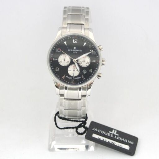 長期保管品 JACQUES LEMANS クオーツ式腕時計 11-1654I-1 Kevin 