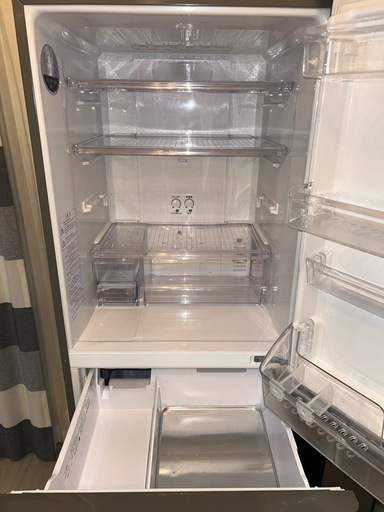 AQUA 355L 4ドア冷蔵庫 AQR-S36E(S) 自動製氷