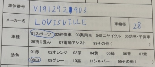 【引き渡し者決定】中古スポーツ自転車