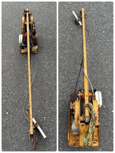 訳あり　セイレイ工業 ひっぱりだこ PW201 最大200kg ポータブル ウインチ 集材機 林業　荷物　木材　訳あり　牽引