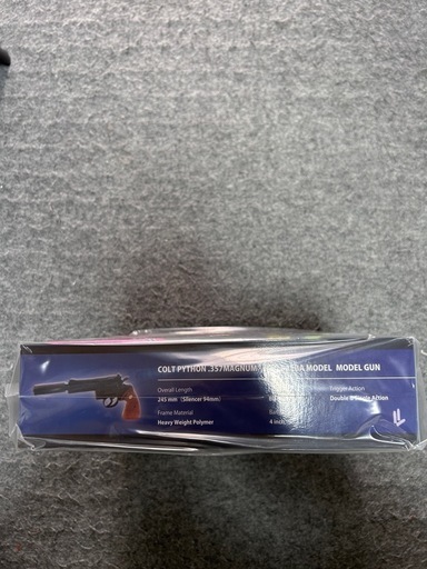 【新品未開封】コルトパイソン 冴羽獠モデル モデルガン
