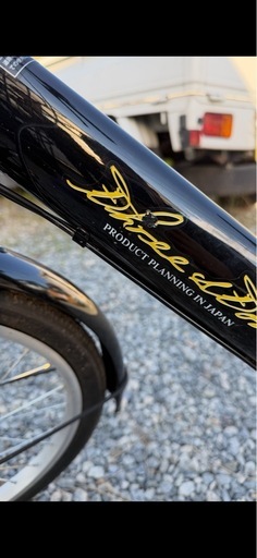 THREE STONE製、20インチのブラック折りたたみ自転車
