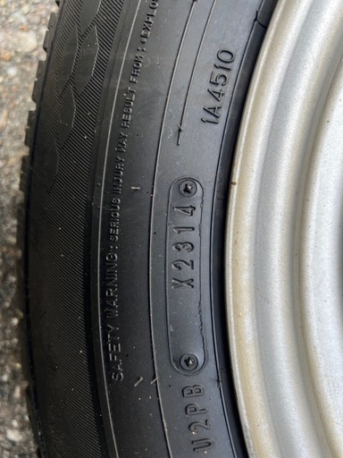 ジムニーjb23タイヤホイールセット(175/80R16)