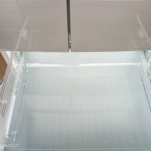D6v4e6 送料設置無料　三菱 自動製氷機能付き大型冷蔵庫　　420L