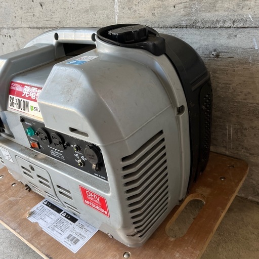 三菱　SK11　750Wエンジン式カバード発電機　SG-1000M