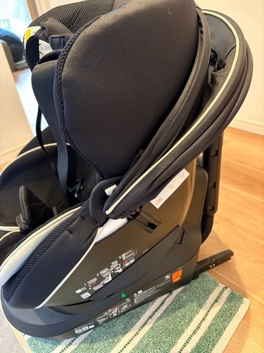 エールベベ クルット5iグランス ISOFIX 送料無料 美品 エールベベ クルット5i グランス BF920 グランネイビー 