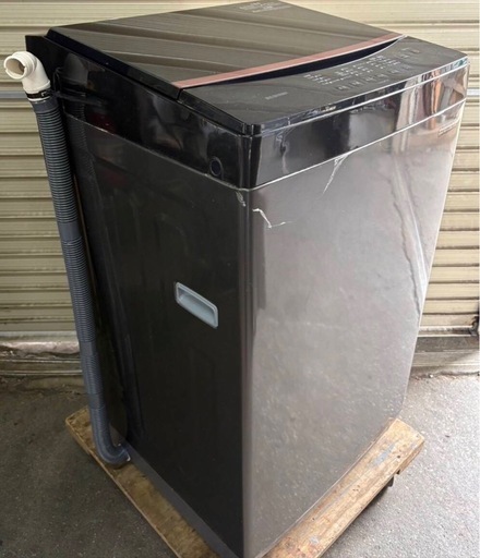 アイリスオーヤマ 洗濯機　IAW-T605BL 2021年 容量6kg アイリスオーヤマ【IRIS】6.0kg 全自動洗濯機 ブラック 部屋干しモード 