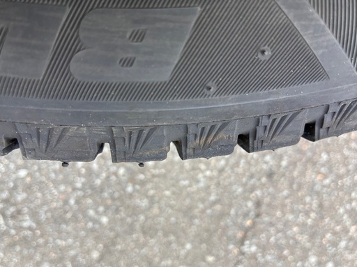 決まりました　ダイハツムーヴ　純正ホイル付きブリヂストン    155/65R14