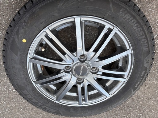 ダイハツムーヴ純正ホイル付きブリヂストン 155/65R14 (あや) 市役所前