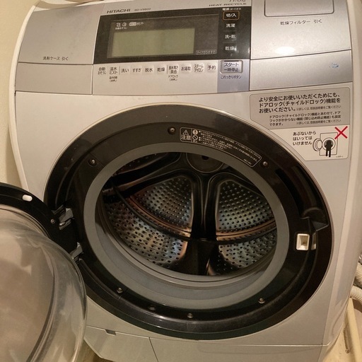 送料込　2016年製　日立BD-V9800 11kgドラム式洗濯乾燥機　乾燥不調 日立ドラム式洗濯乾燥機11キロ2016年製BD−V9800 (rina