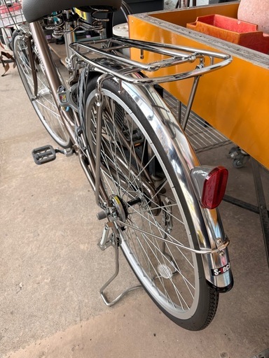 《リユースマン倉敷》シティサイクル 26インチ 自転車 ブラウン アルフィーノ  通勤通学  管理番号5712