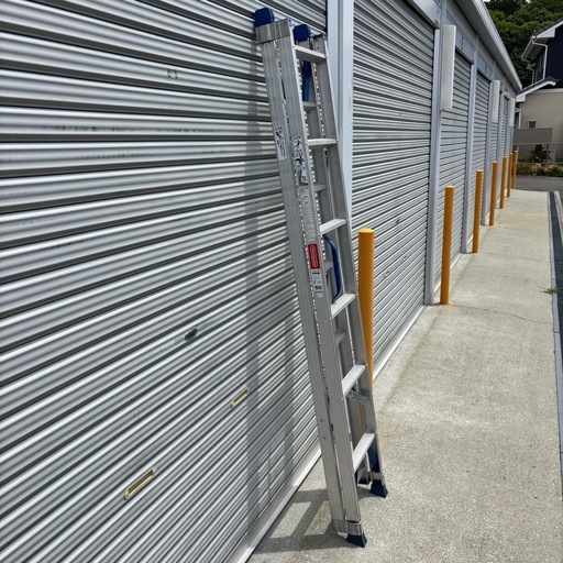 【購入者決定済】2連はしご 長谷川工業 LQ2-34