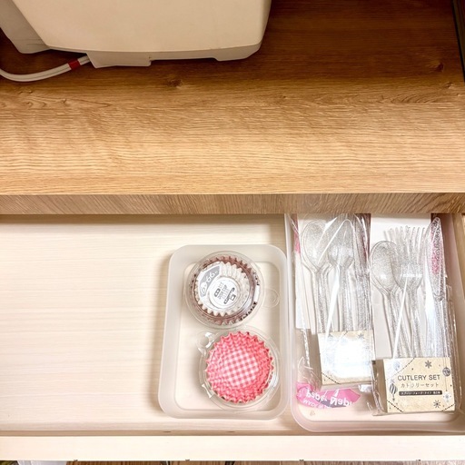 フレンチカントリー風 キッチンカウンター 美品 ニトリ カリーナ 