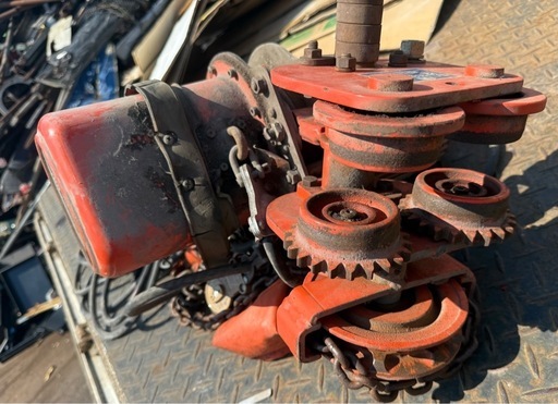 中古象印 ELEPHANT 1/2TON★電気チェーンブロック F-JUNIOR100V★