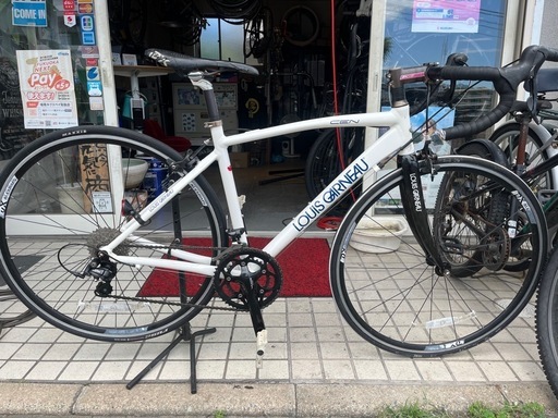 ルイガノCEN レストア済みの中古です ジャンク LOUIS GARNEAU 「ルイガノ」 LGS-CEN 2012年頃 ロードバイク 