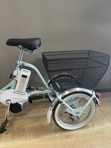 美品 ブリヂストン電動三輪自転車バッテリー12.3Ah