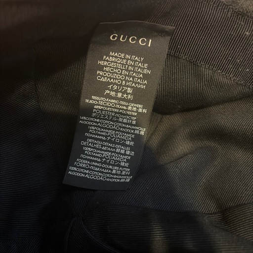 GUCCI キャップ