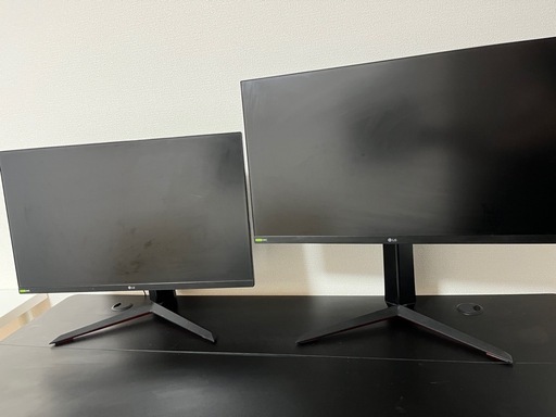 【2台セット】LG 27インチ ゲーミングモニター 27GN65R-B