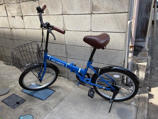 格好いい折りたたみ自転車譲ります