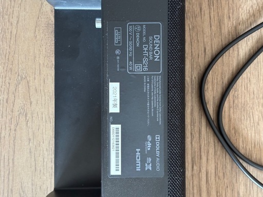 DENON サウンドバー DHT-S216
