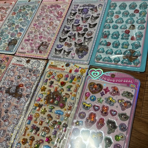 【新品】ボンボンドロップシール(チョコミント)等18枚セット