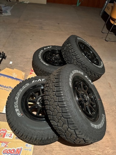 WEDS マッドヴァンス06（16インチ） YOKOHAMA X-AT（235/70r16）
