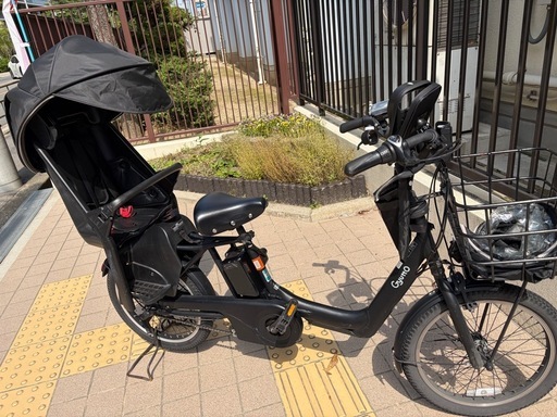 【決定】子供乗せ電動自転車 パナソニック ギュット カバー付き