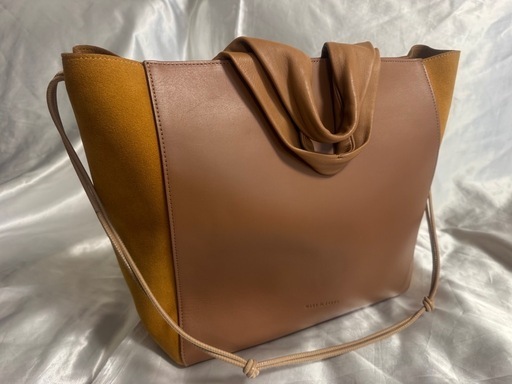 【MARY AL TERA】　メアリオルターナ　2wayバッグ　バイカラー　大容量 美品