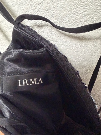 IRMA/イルマ　ラメ　スリットマーメイド　キャバロングドレス