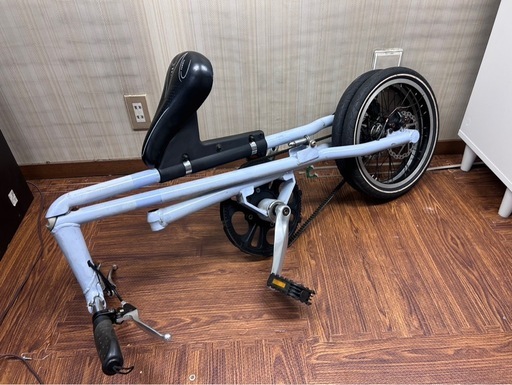 商談16インチ 折りたたみ自転車 ベルトドライブ ディスクブレーキ フォールディングバイク ブランド不明