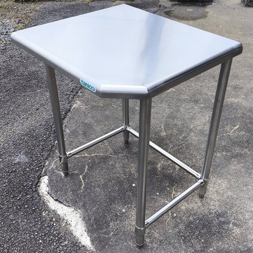 タニコー 作業台 サイズ約W675×D600×H850mm (鈴鹿冷機) 亀山のテーブル