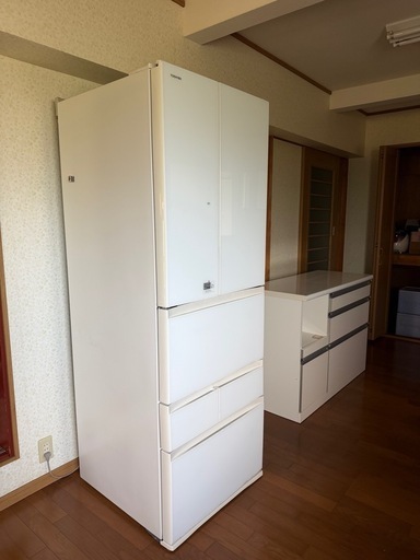 TOSHIBA ノンフロン冷蔵冷凍庫