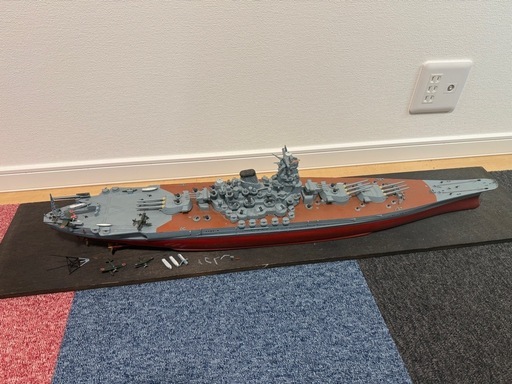【GO-1862】戦艦大和 模型 メーカー不明 プラモデル