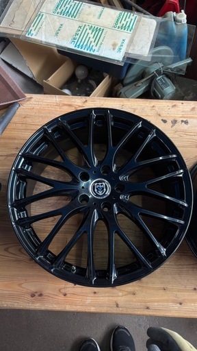 4本セット 美品 PREMIX プレミックス 19インチ 7.5J +47 PCD:114.3 5H 5穴 ホイール