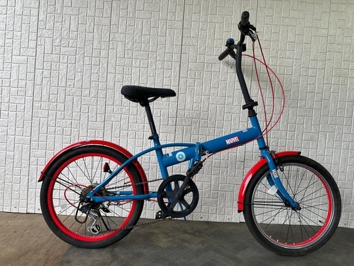 MARVELの折りたたみ自転車